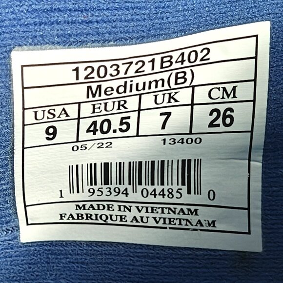 Brooks Glycerin StealthFit 20 Womens 9 Running Shoe Blue Lilac White 1203721B402 - Picture 2 of 16